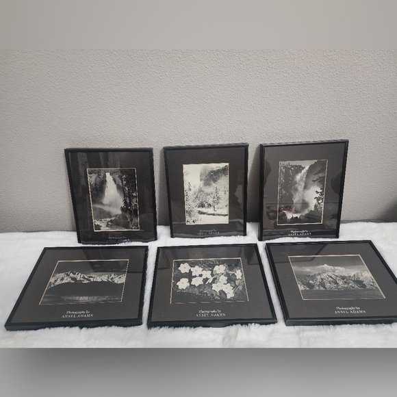 Ansel Adam's Framed Photography - Picture 1 of 8